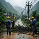 Meo vac power company: как электрики восстанавливают свет в сезон дождей